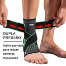 OrthoStep Pro – Tornozeleira Ortopédica com Compressão para Esporte e Estabilização Articular