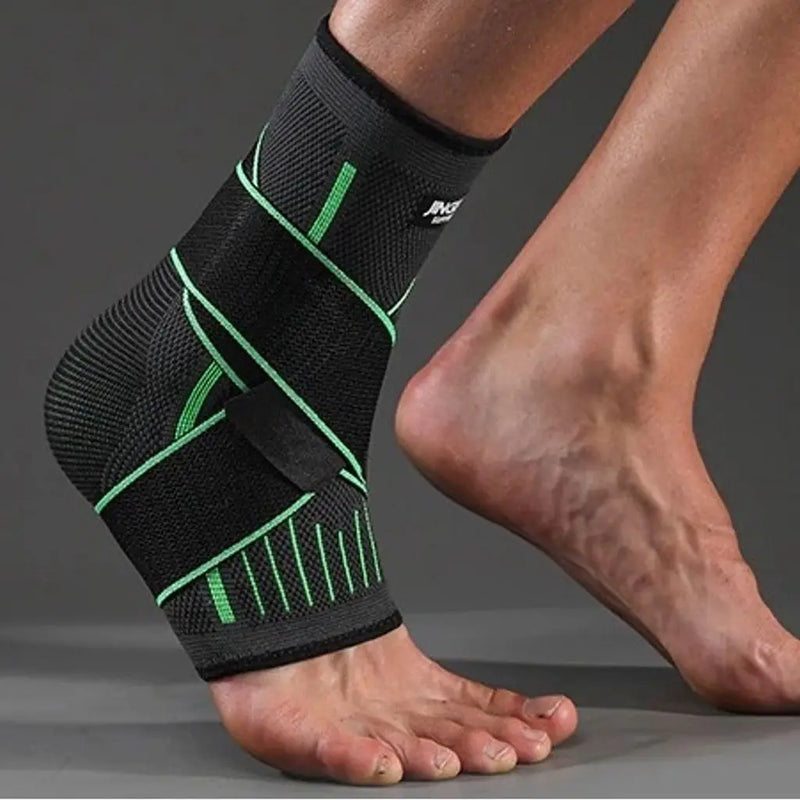 OrthoStep Pro – Tornozeleira Ortopédica com Compressão para Esporte e Estabilização Articular