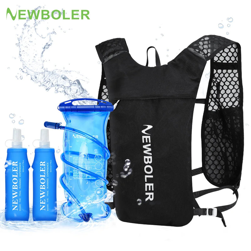 HydraRun Vest – Colete de Hidratação Leve para Corrida e Trilhas
