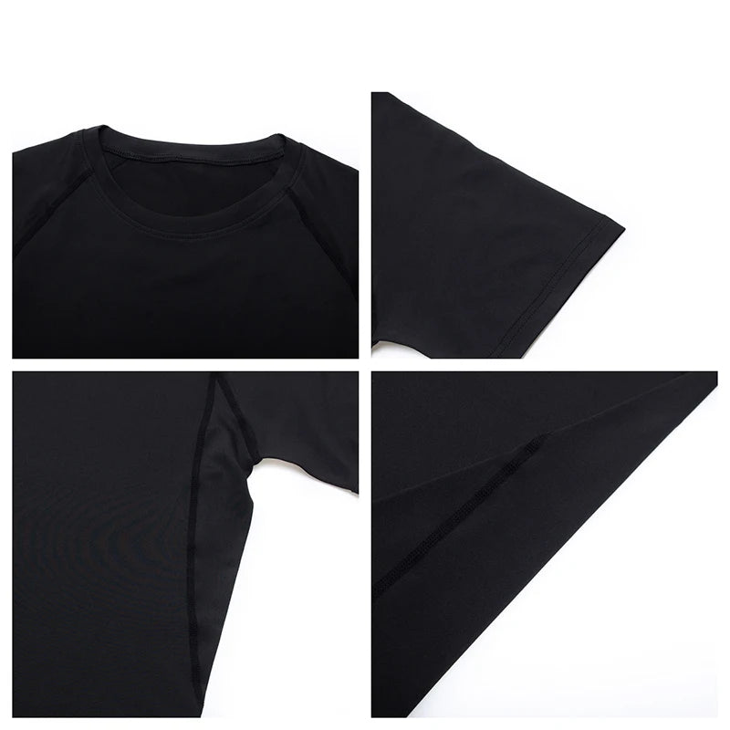 Camiseta Masculina Compressão Dry Fit – Treino e Corrida