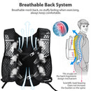 HydraRun Vest – Colete de Hidratação Leve para Corrida e Trilhas