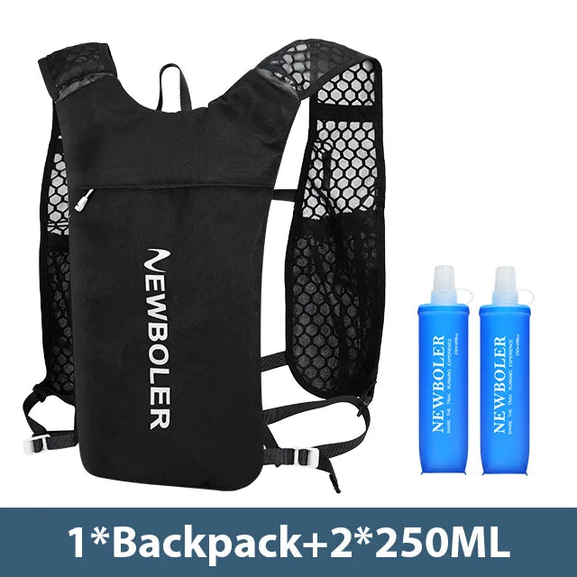 HydraRun Vest – Colete de Hidratação Leve para Corrida e Trilhas