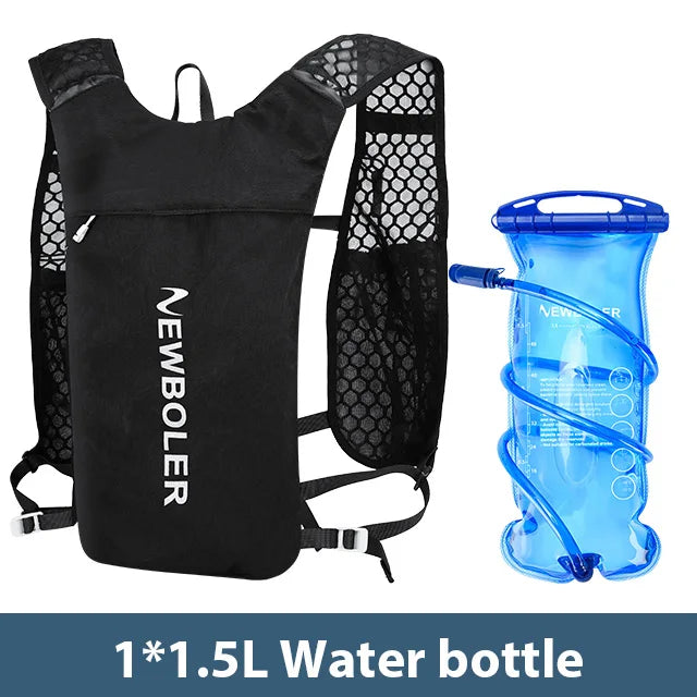 HydraRun Vest – Colete de Hidratação Leve para Corrida e Trilhas