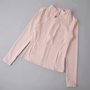 Jaqueta Fitness Feminina com Zíper – Alta Elasticidade e Conforto