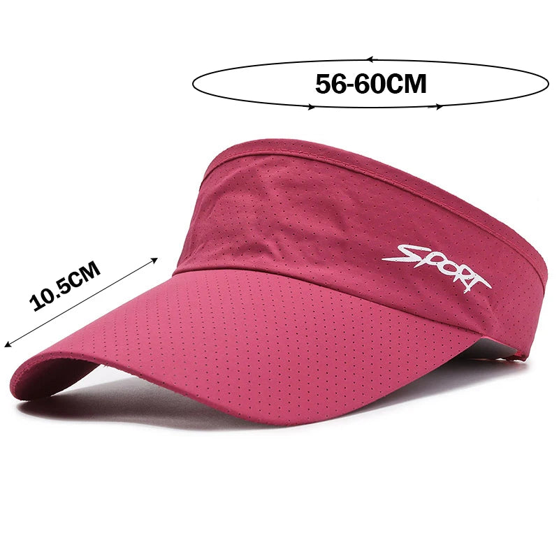 Boné Ajustável com Proteção UV para Esportes